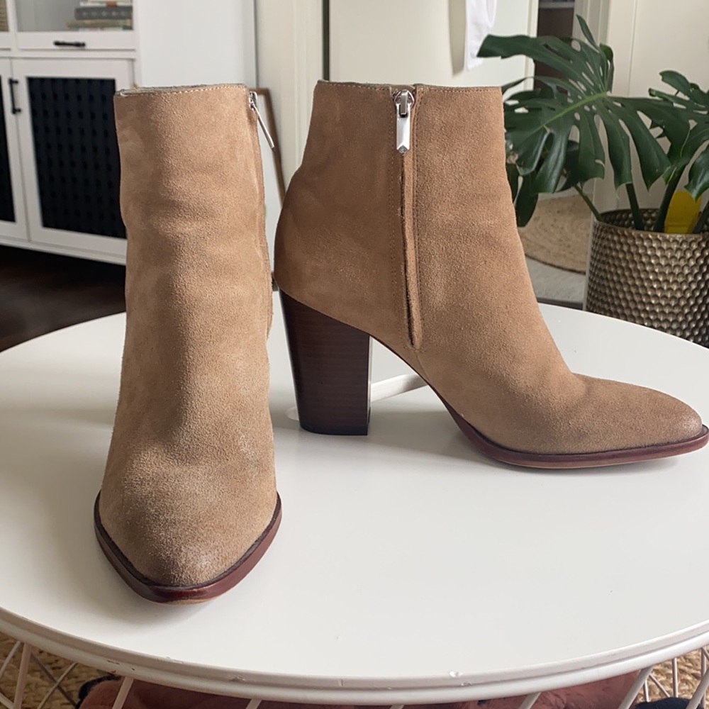 Sam Edelman suede booties